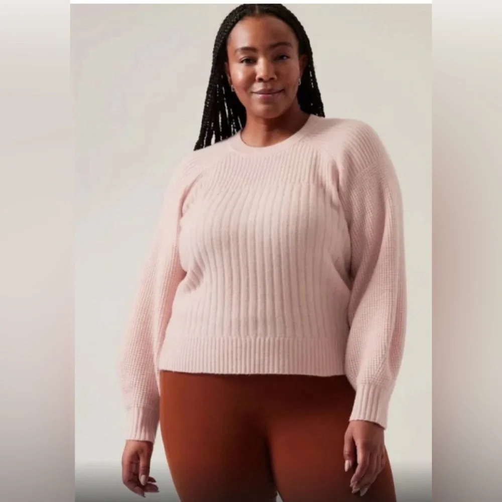 ATHLETA LAYOVER CREW SWEATER - Picture 11 of 15